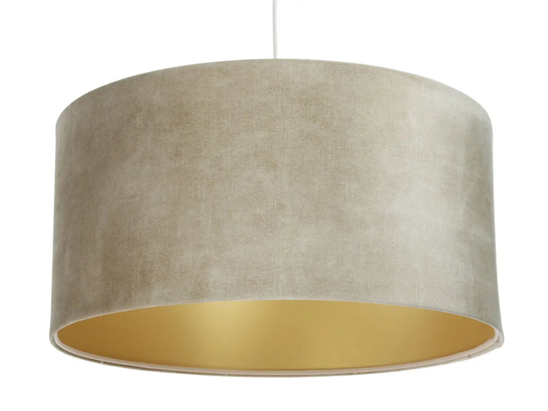 Pendant lamp Vintage Glamour – Beige/Gold