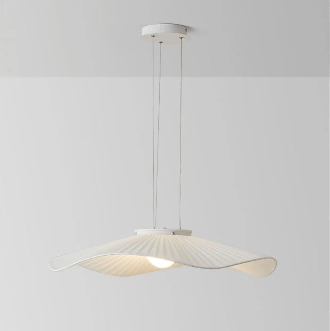 Suspension blanc tissu métal style aérien décoration chic
