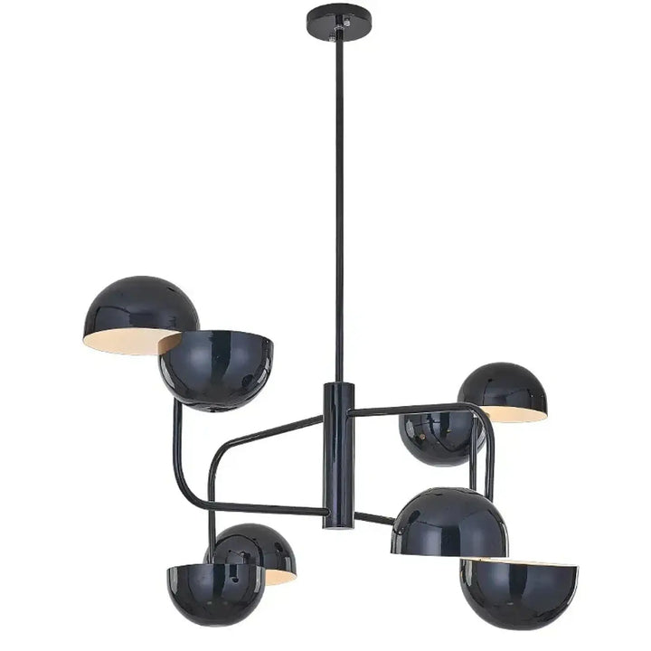 Suspension Design Boules Chromées Effet Miroir Contemporain