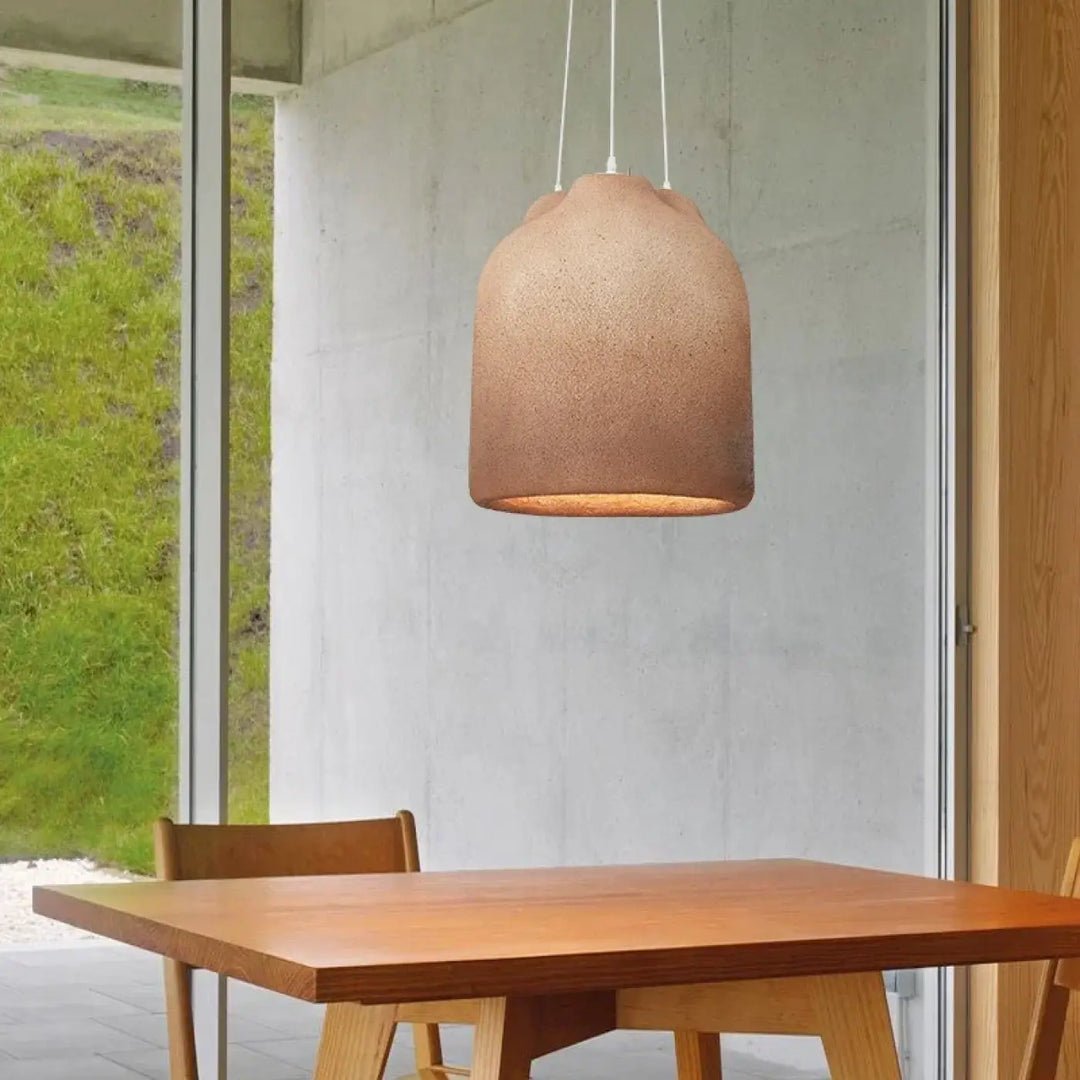 Suspension Design En Céramique Noire Ou Beige Élégante

