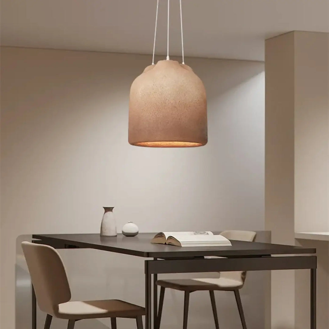 Suspension Design En Céramique Noire Ou Beige Élégante

