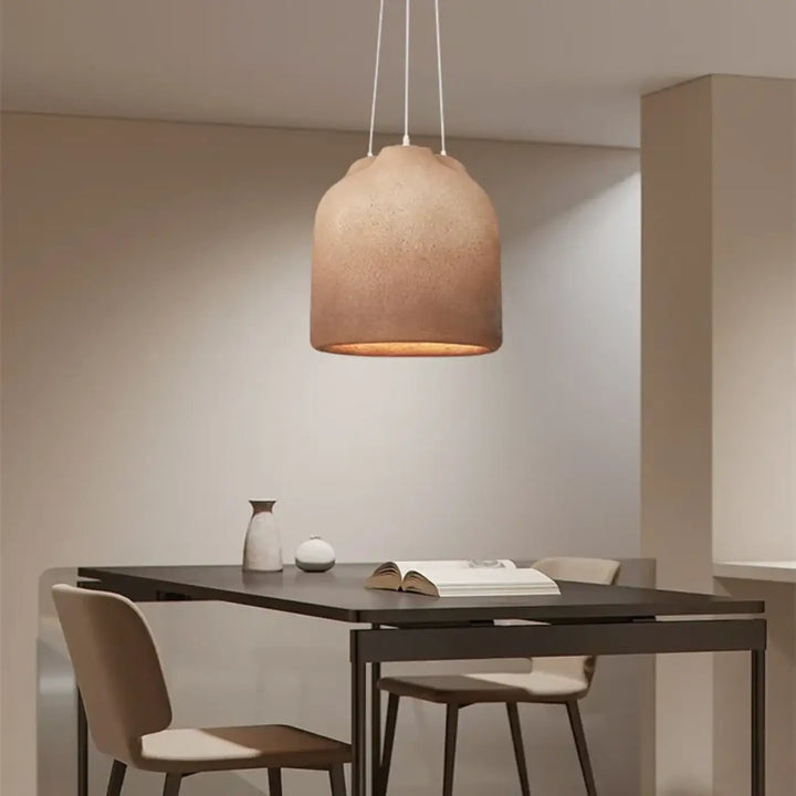 Suspension Design En Céramique Noire Ou Beige Élégante


