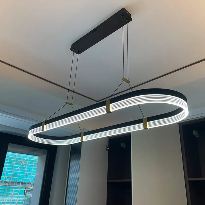 Suspension design led style contemporain élégance