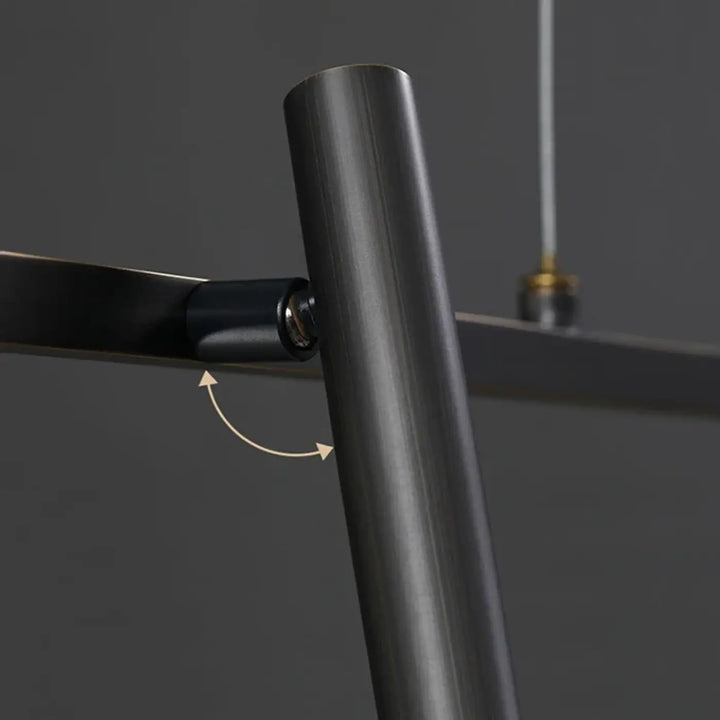 Suspension linéaire avec spots orientables noi moderne