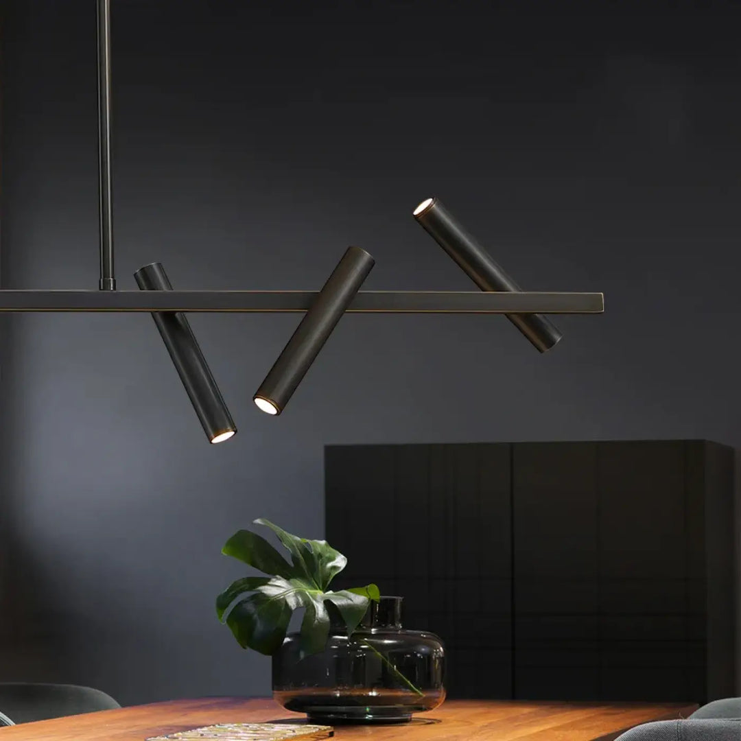 Suspension linéaire avec spots orientables noi moderne