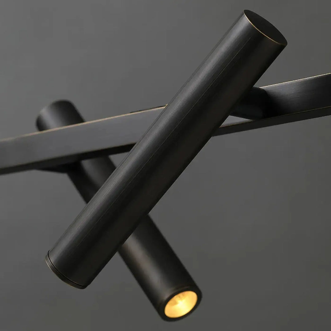 Suspension linéaire avec spots orientables noi moderne