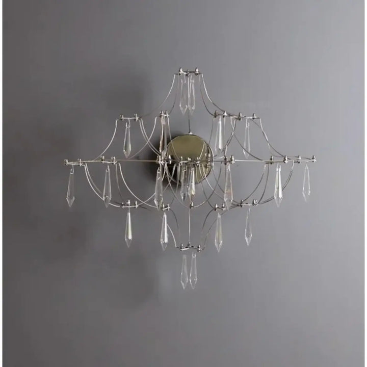 Suspension Design Lustre Moderne Cristal Verre Transparent