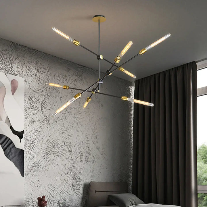 American retro industrial wind chandelier Nordic minimalist personality restaurant living room bar cafe clothing store