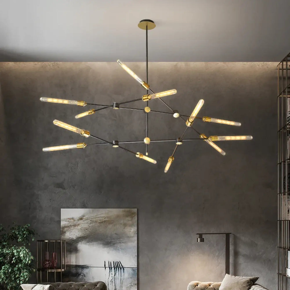 American retro industrial wind chandelier Nordic minimalist personality restaurant living room bar cafe clothing store