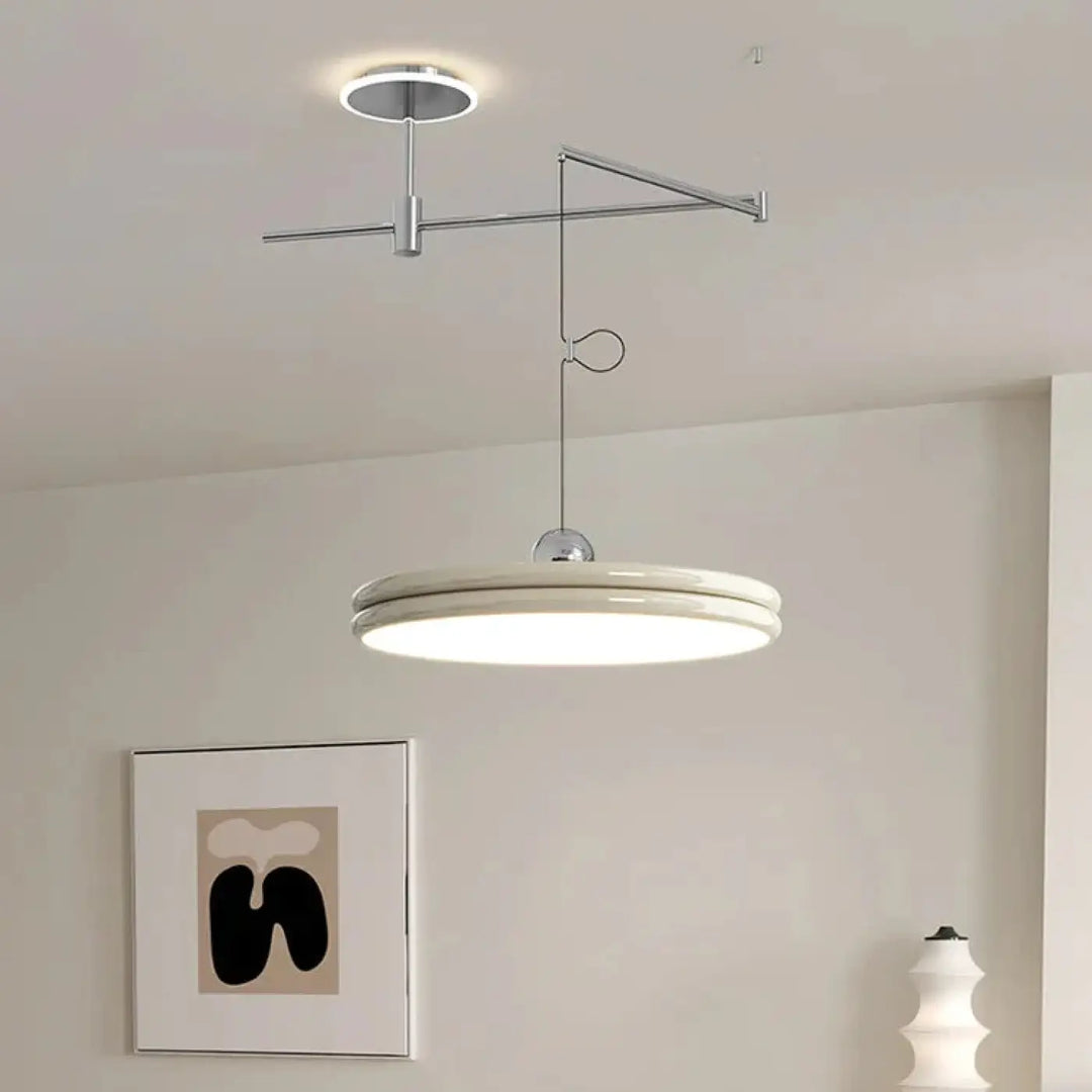 Suspension moderne à bras orientable élégant ambiance