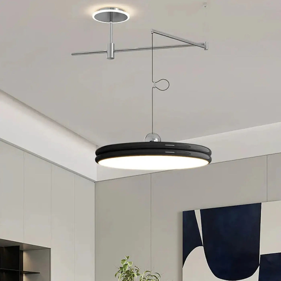Suspension moderne à bras orientable élégant ambiance