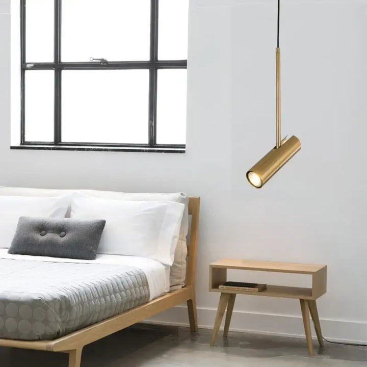Suspension design moderne doré élégance et modernité