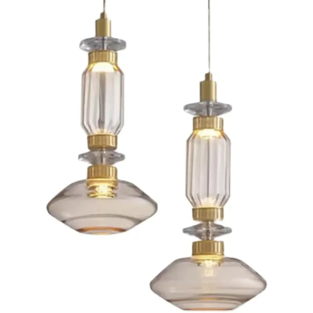 Suspension Design En Verre Élégante Moderne Sublime