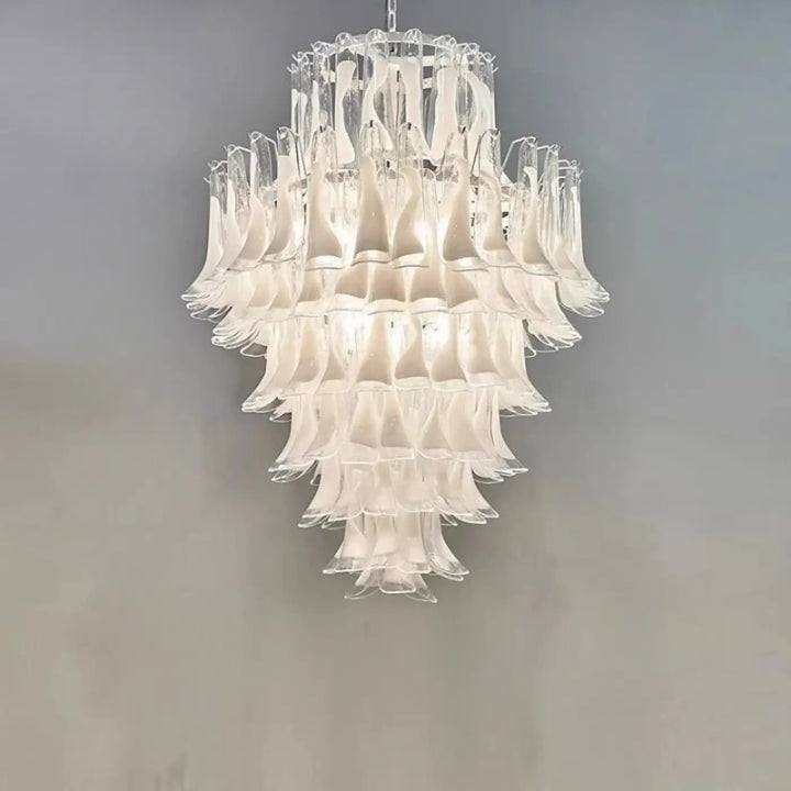 Suspension luminaire nymo en verre soufflé avec une élégance intemporelle et un design suspension en verre dépoli