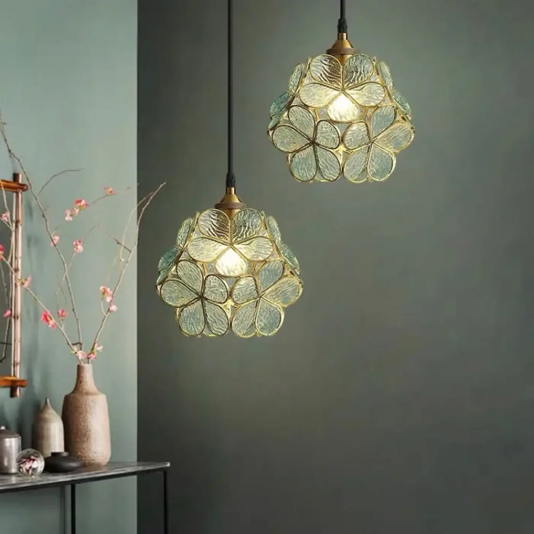 Nordic Modern Petal Acrylic Pendant Lamp Bedroom Bedside Restaurant Flower Ceiling Light Bathroom Foyer Led Hanging