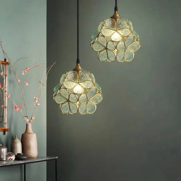 Nordic Modern Petal Acrylic Pendant Lamp Bedroom Bedside Restaurant Flower Ceiling Light Bathroom Foyer Led Hanging