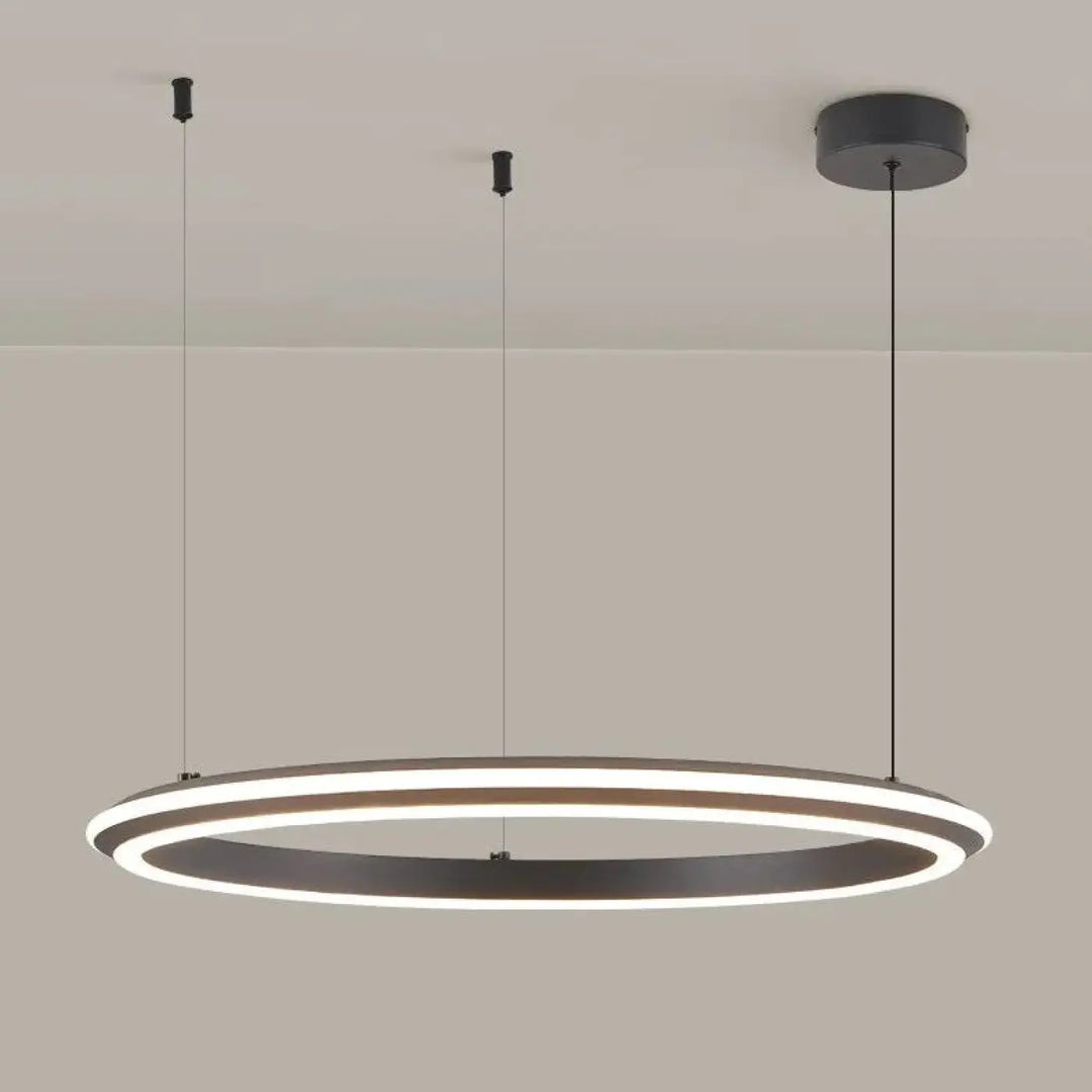 Suspension led design rond style moderne élégant