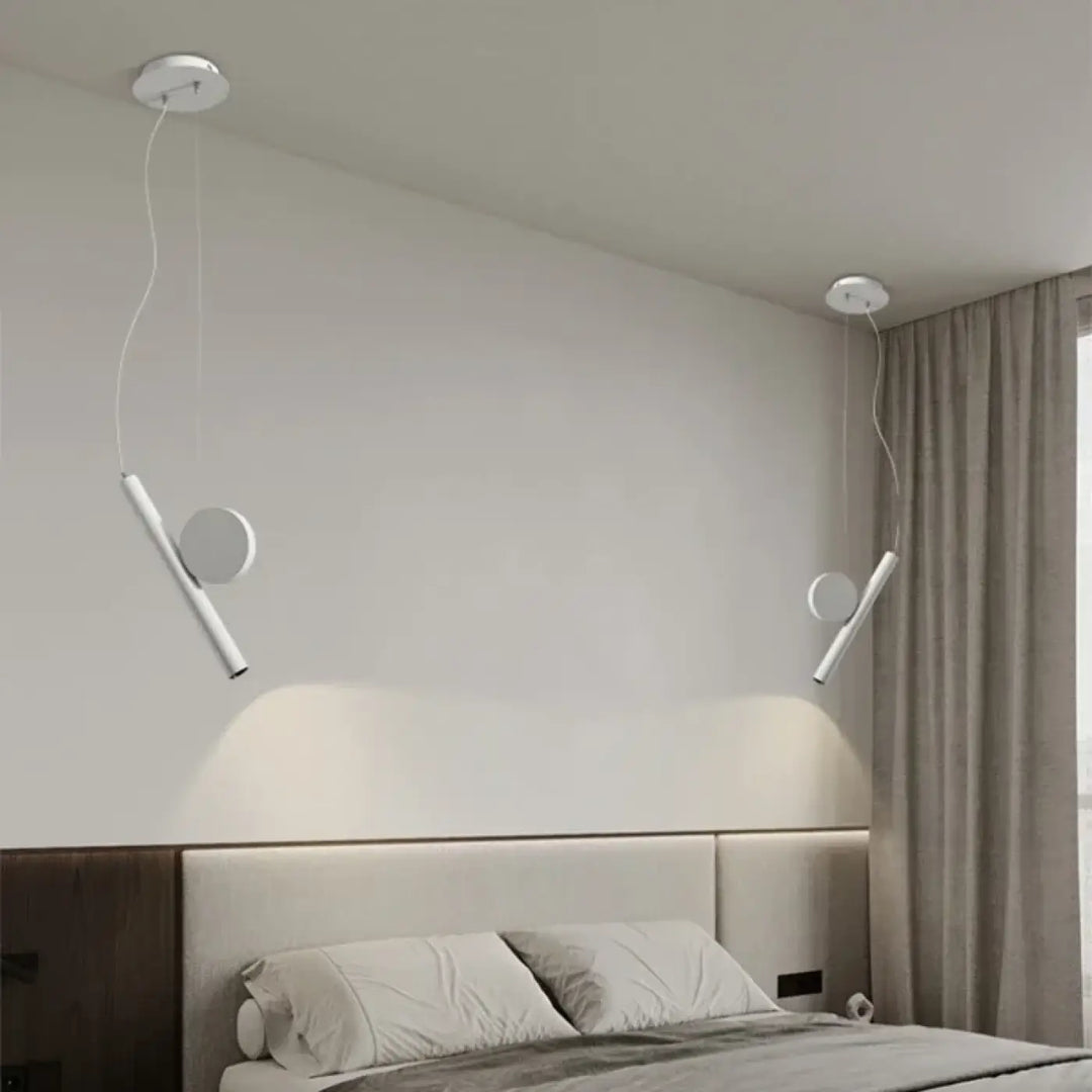 Suspension LED Minimaliste Design Cylindrique Moderne Chic