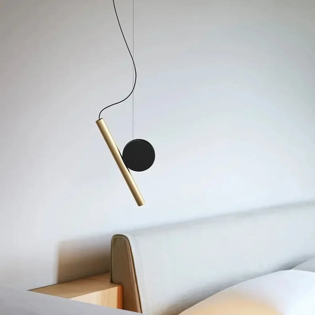 Suspension LED Minimaliste Design Cylindrique Moderne Chic