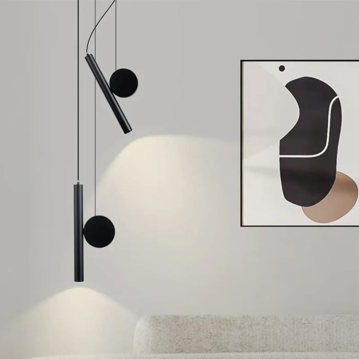 Suspension LED Minimaliste Design Cylindrique Moderne Chic