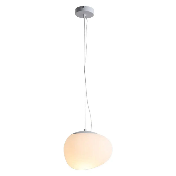 Suspension led blanche douce et raffinée style élégant