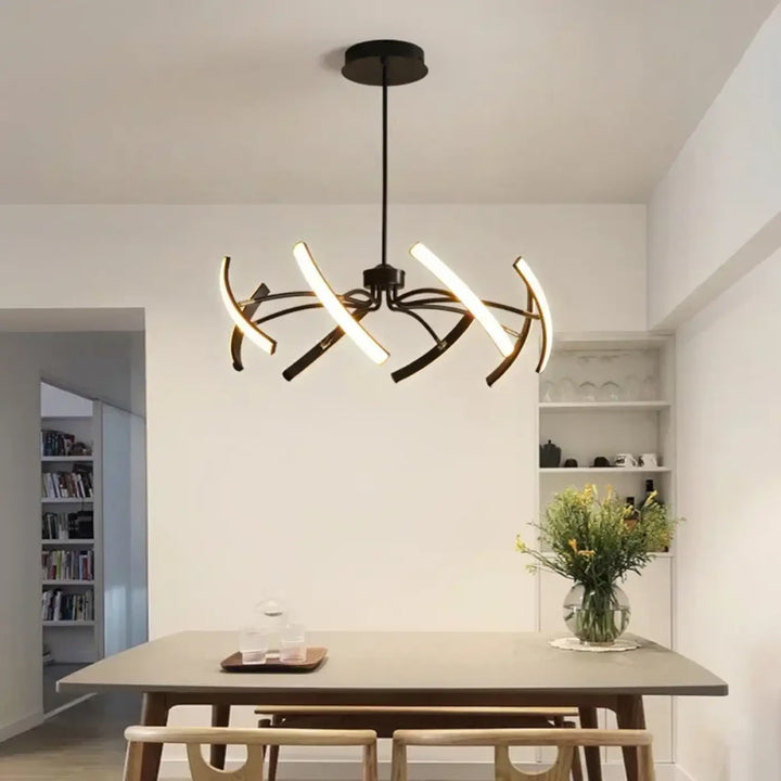 Nordic Classic Ceiling Chandelier Dimmable for Living Room Bedroom Pendant Lights Home Decor Indoor Lighting Lusters