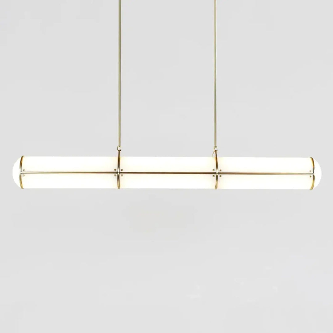 Suspension linéaire led design moderne minimaliste épurée
