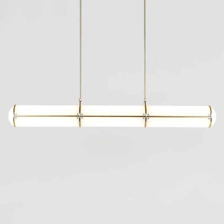 Suspension linéaire led design moderne minimaliste épurée