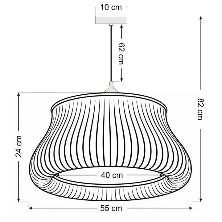Suspension luminaire oblo avec abat-jour en verre cannelé argenté et matériel de suspension doré pour éclairage moderne