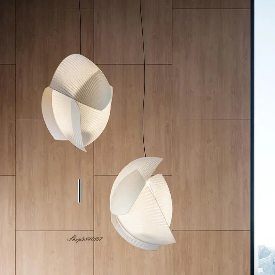 Suspension luminaire artistique en forme géométrique moderne
