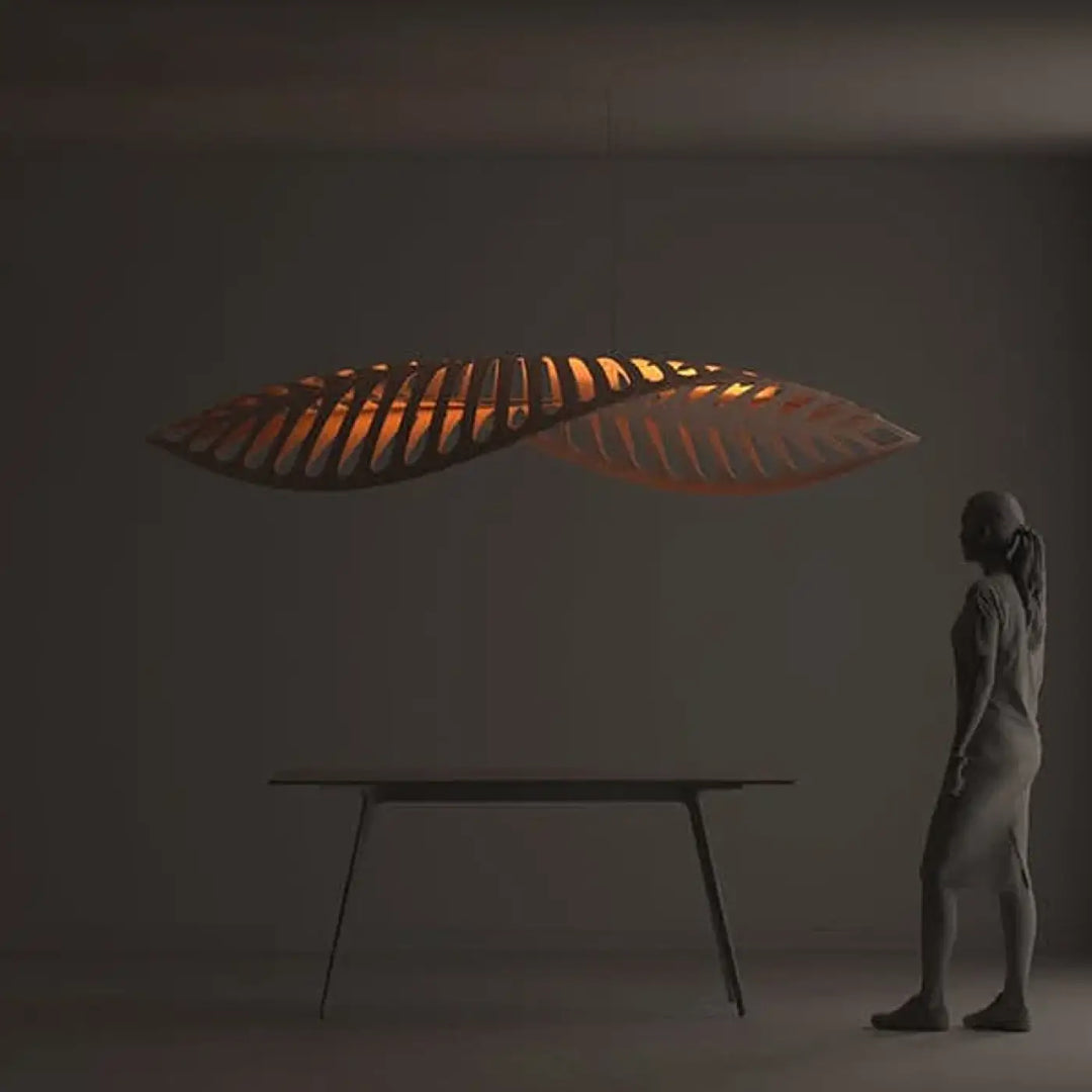Suspension Luminaire Au Design Futuriste Style Naturel