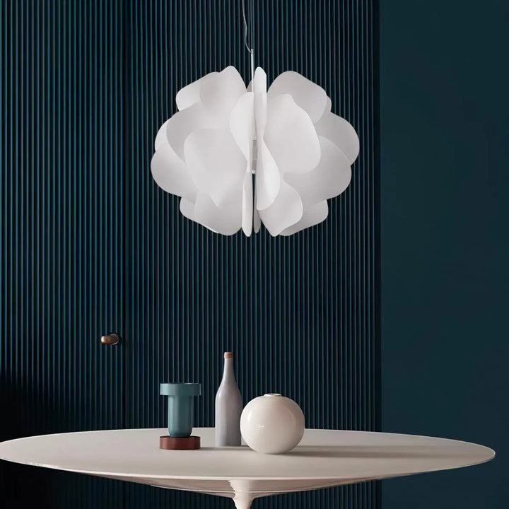 Suspension Luminaire Blanche En Céramique Design
