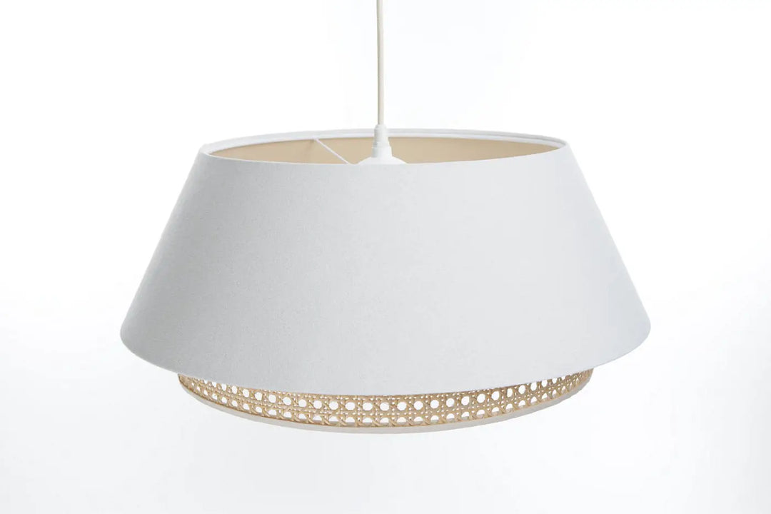 Suspension Luminaire | SENSEI RATTAN (Blanc)
