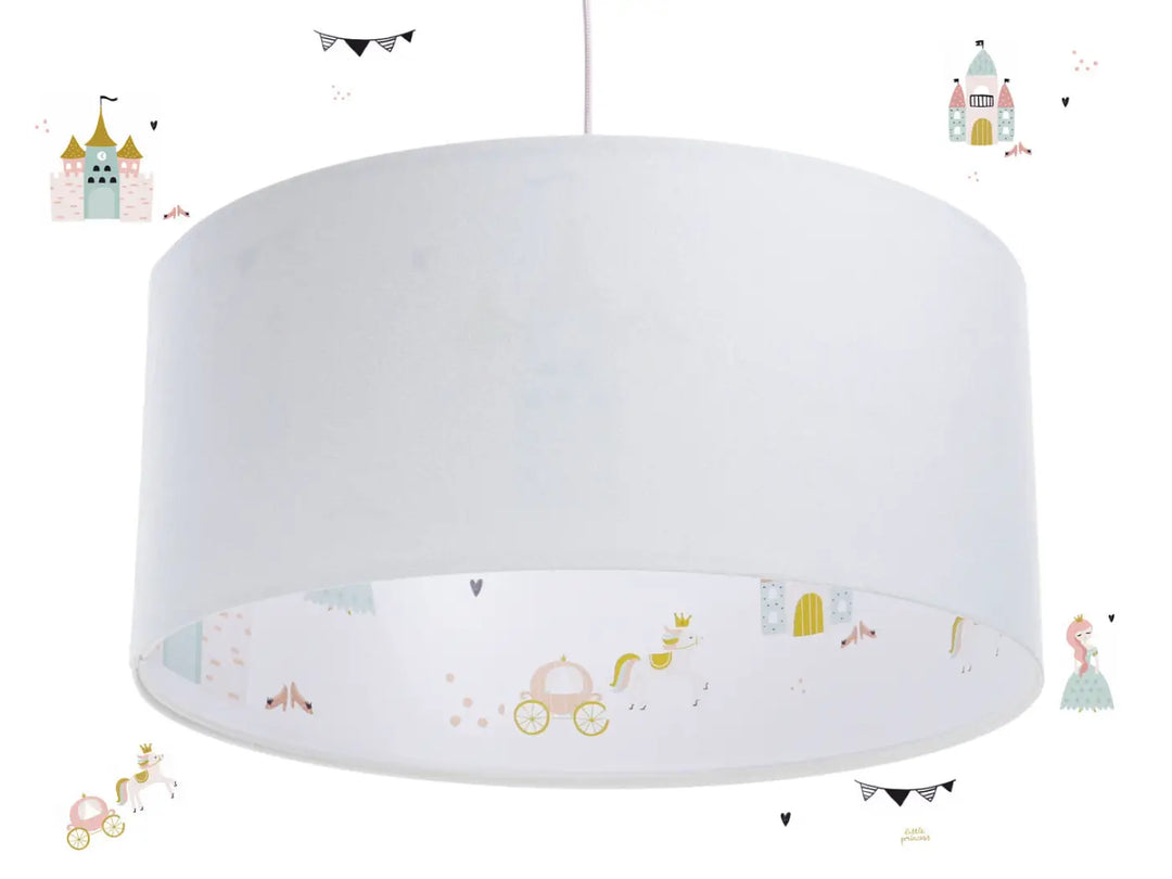 Pendant lamp Classic Sweet Dreams – White/Old pink