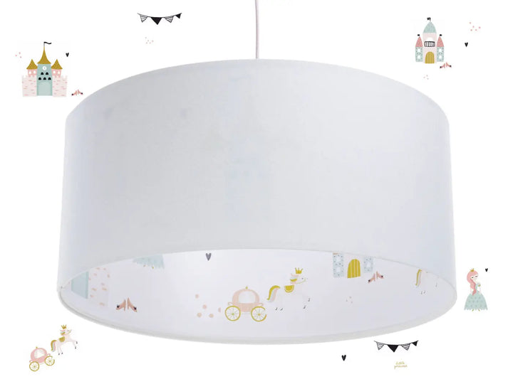 Pendant lamp Classic Sweet Dreams – White/Old pink