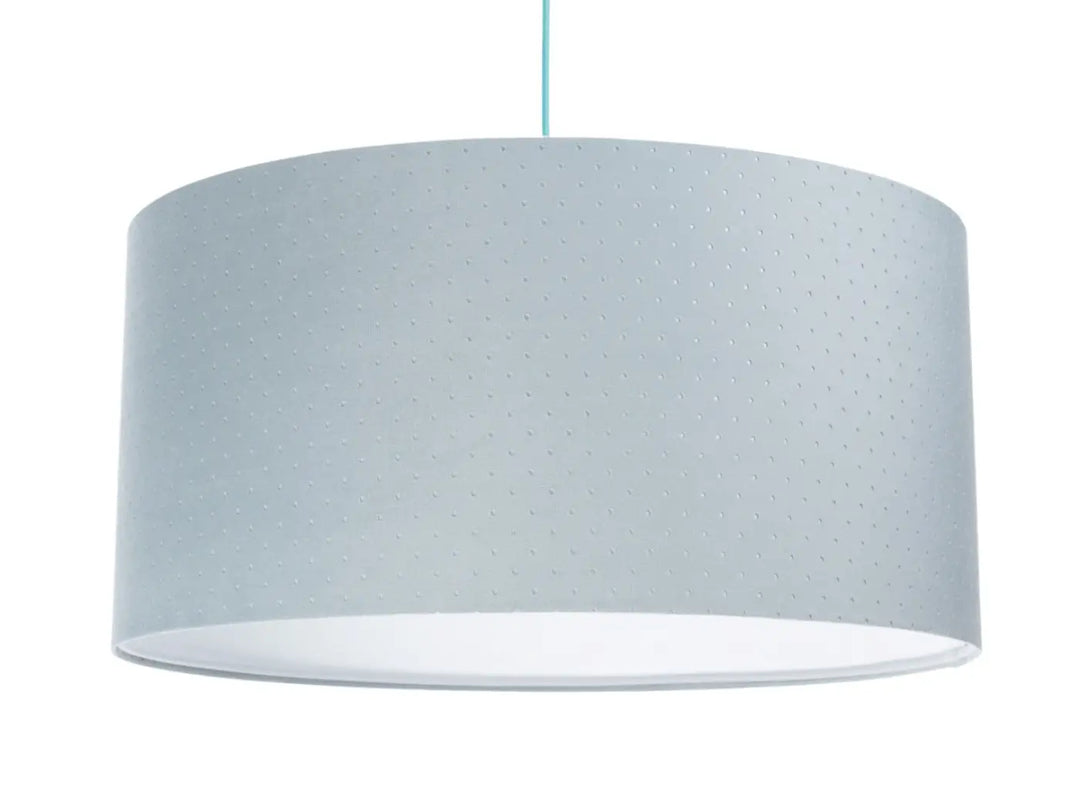 Pendant lamp Classic Jasmin – Pastel blue/White
