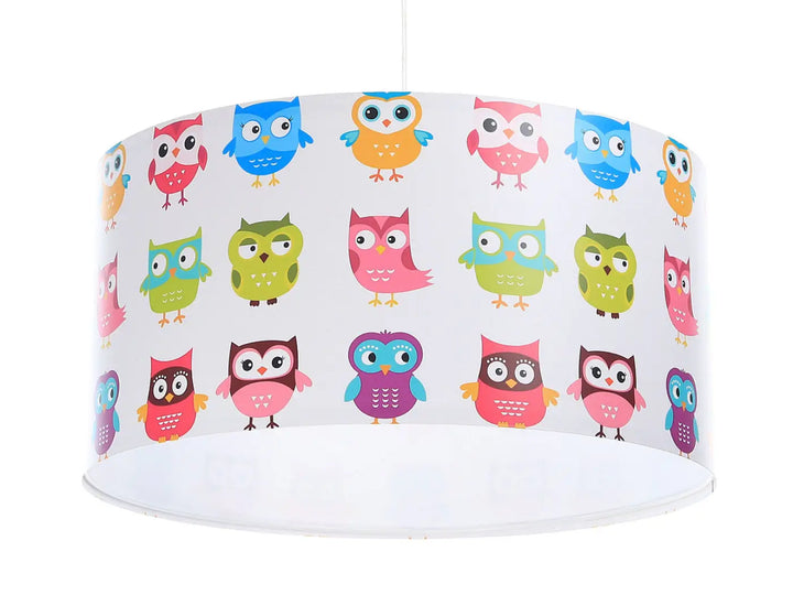 Pendant lamp Foto Kids Owls