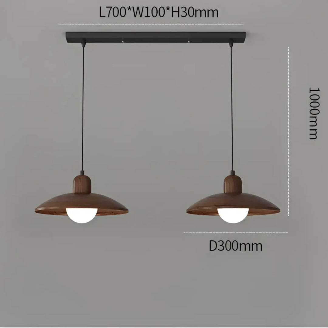 Suspension luminaire contemporain en verre et métal design