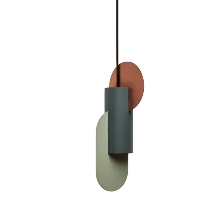 Suspension luminaire contemporaine design graphique moderne