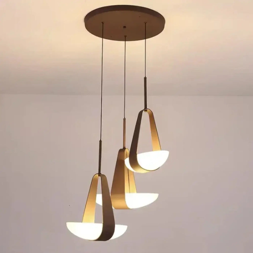 Suspension luminaire contemporaine noir en verre élégante