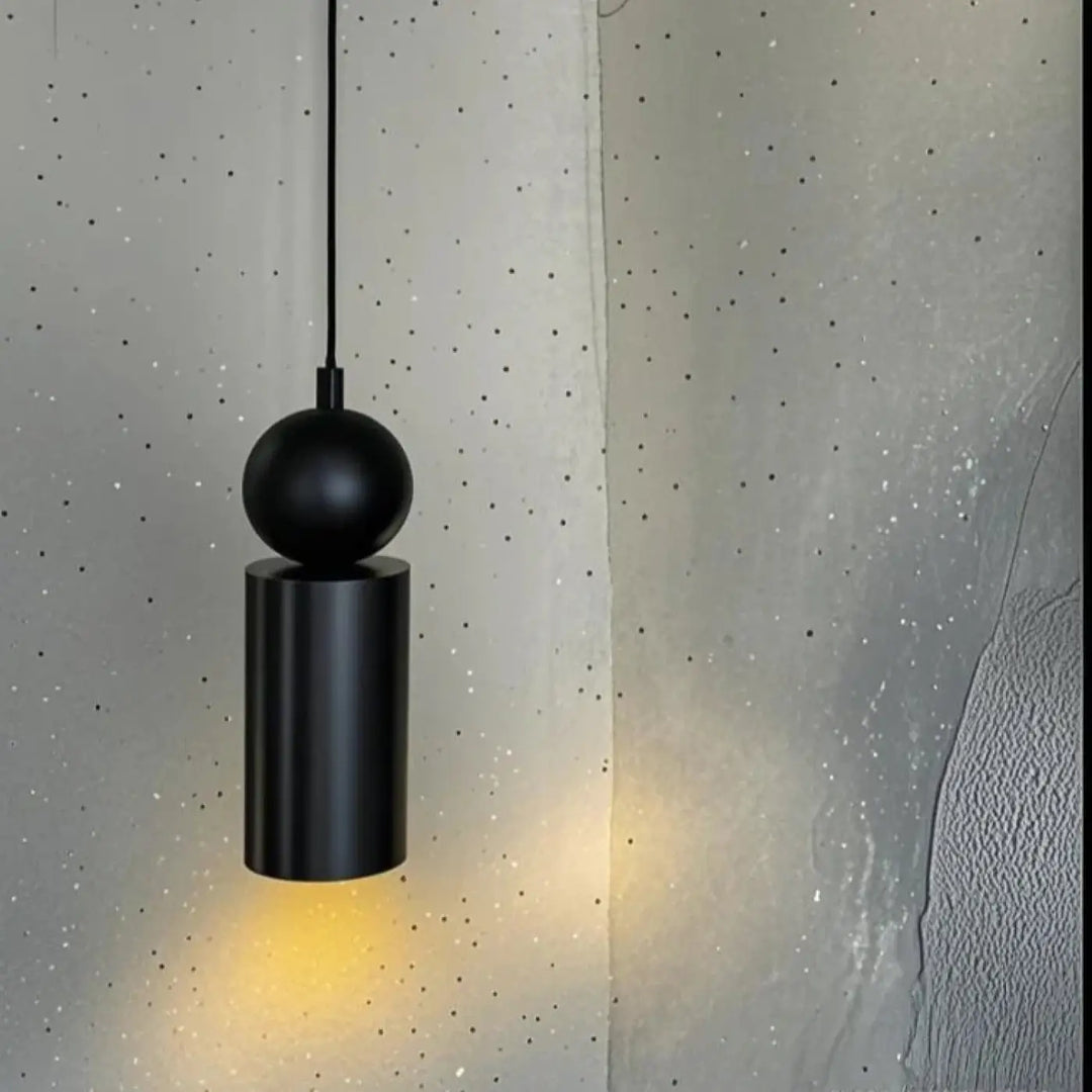 Suspension luminaire couleur doré burundy pour cuisine moderne

