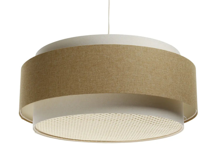 Pendant lamp Doblo BOHO ELEGANT – Creme/Caramel/Ecru