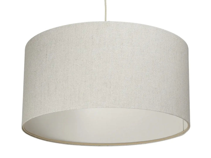 Pendant lamp Boho Linen Fabric – Creme