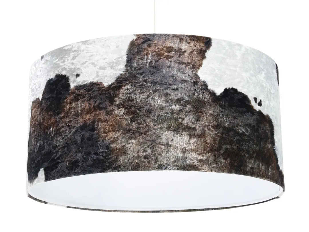 Pendant lamp Safari – Brown/White