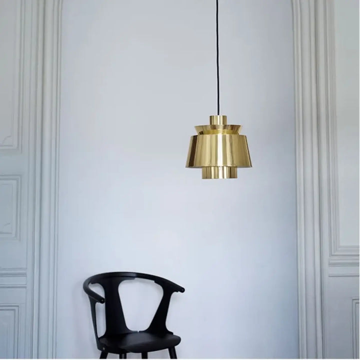 Suspension luminaire design moderne en métal coloré design