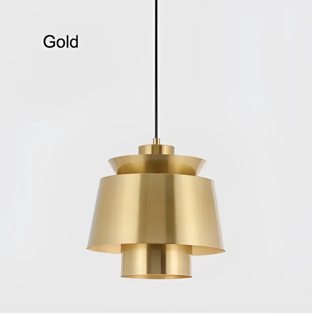 Suspension luminaire design moderne en métal coloré design
