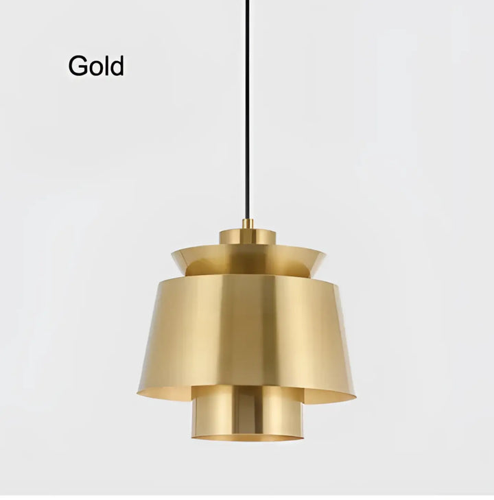 Suspension luminaire design moderne en métal coloré design