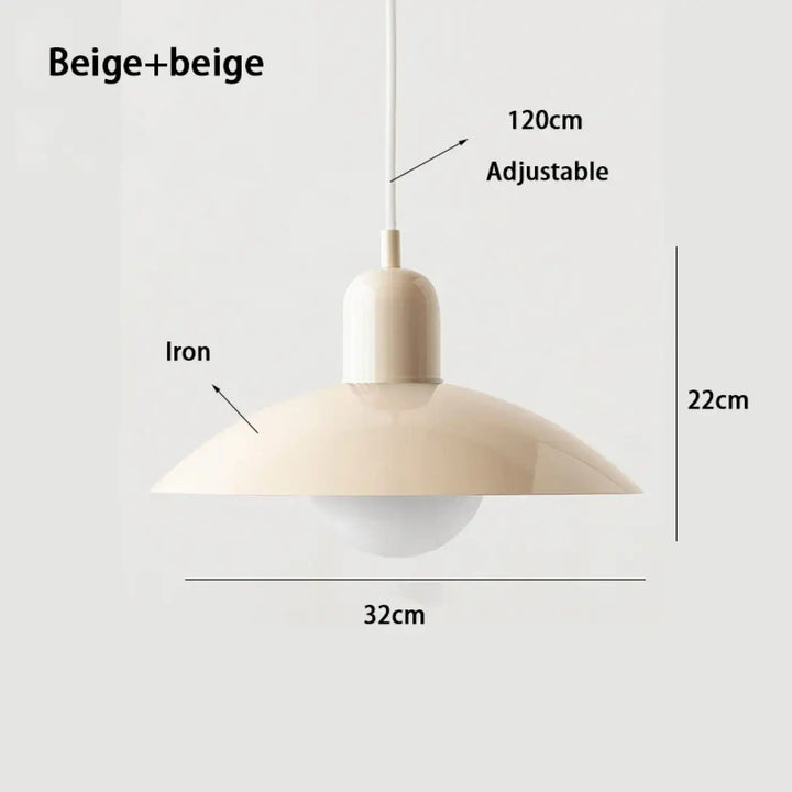 Suspension luminaire design nordique pour salle à manger élégante