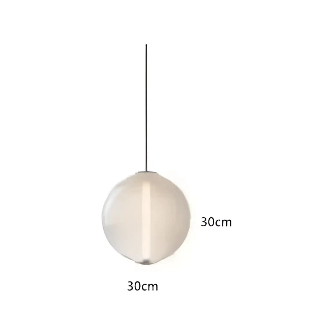 Suspension luminaire élégante style contemporain en verre