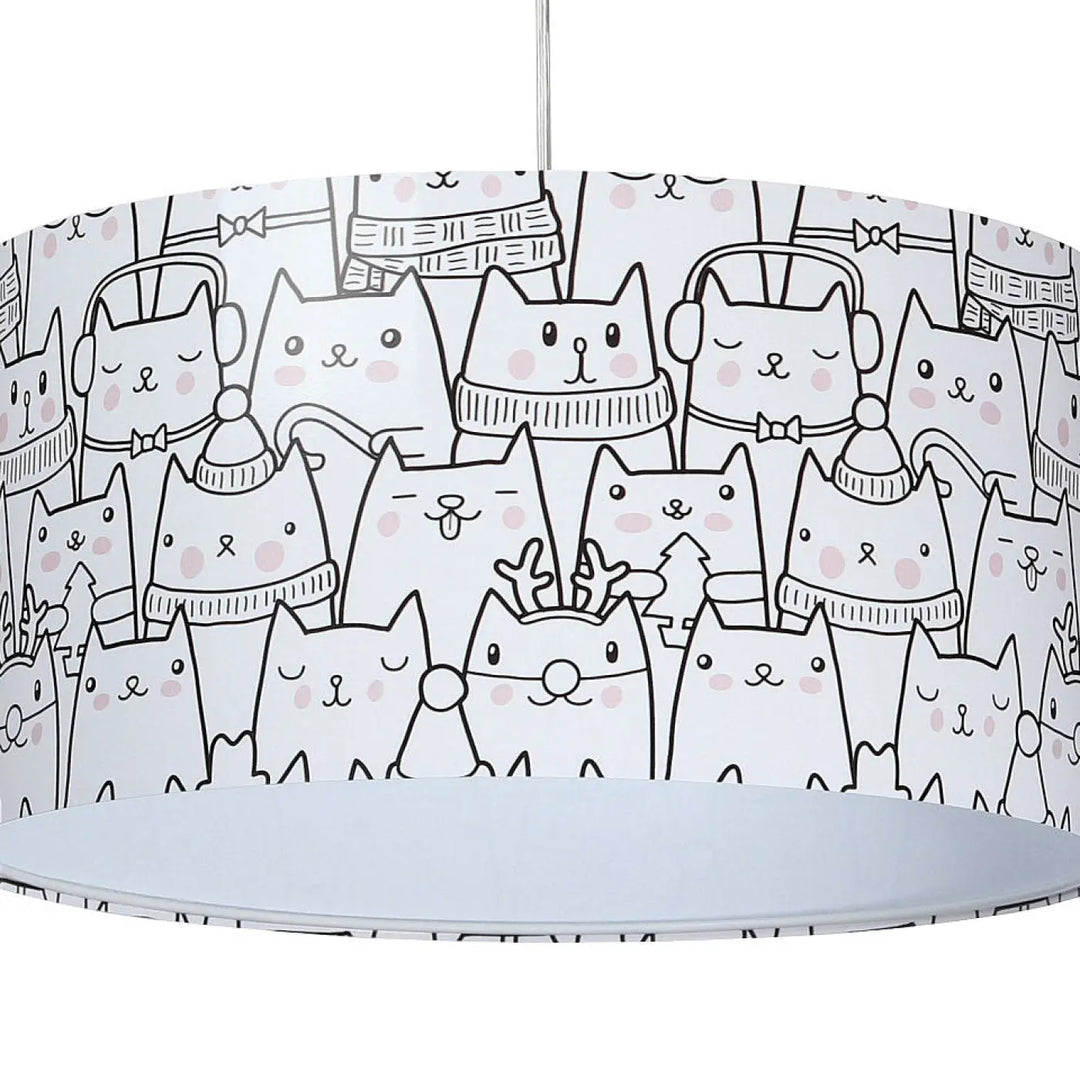 Pendant lamp Foto Kids Cats